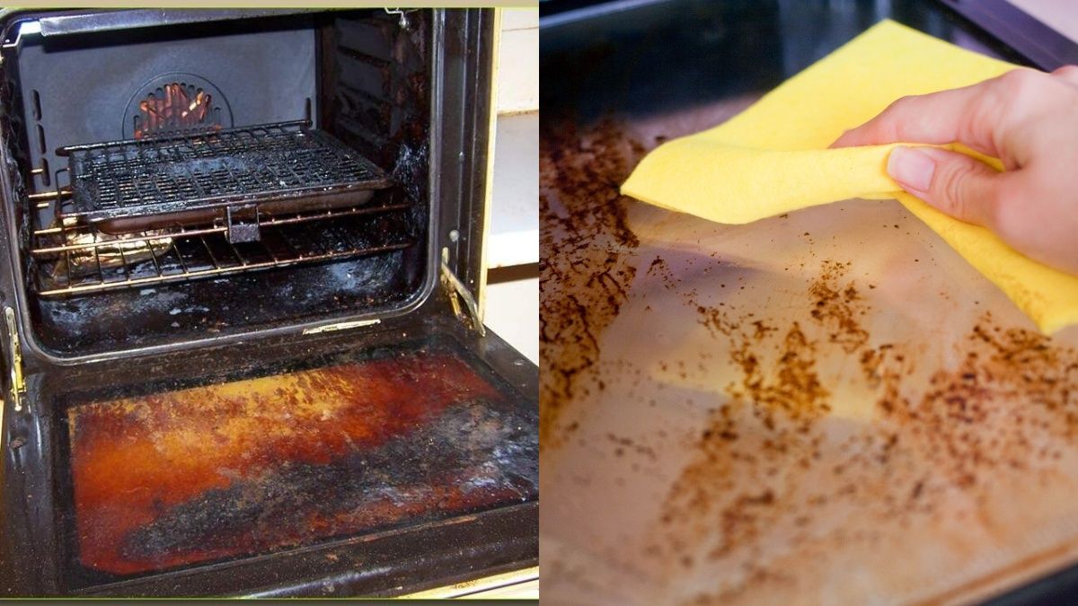 Совет, который поможет отмыть духовку от жира Совет, который поможет отмыть духовку от жира