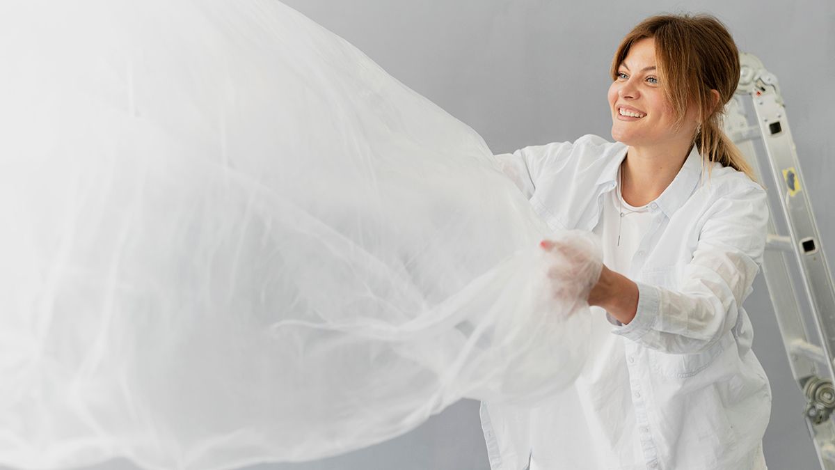 Випрати тюль чи штори досить легко Випрати тюль чи штори досить легко