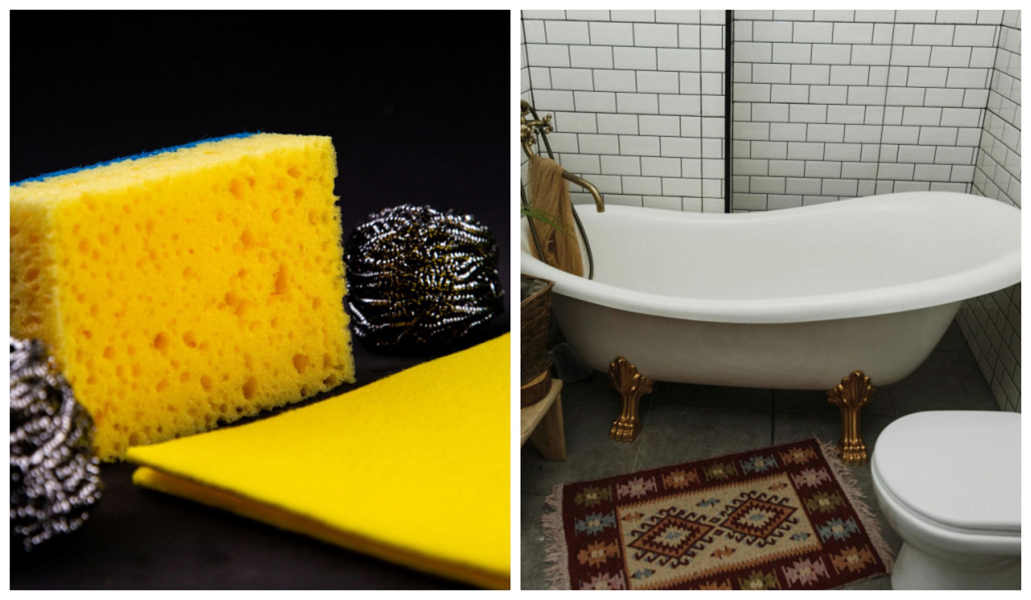 Чем не стоит мыть ванну