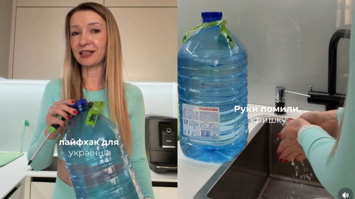 Простий лайфхак для створення рукомийника