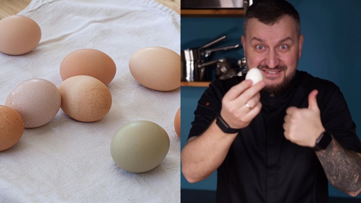 Проста порада для чищення яєць
