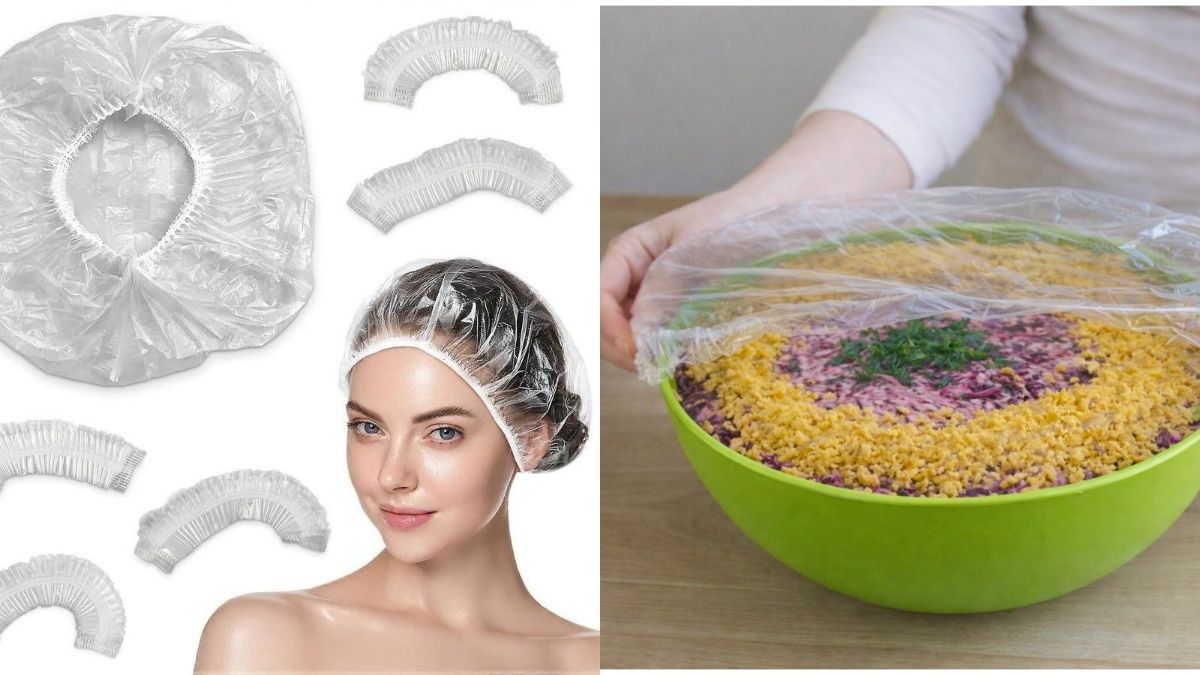 Шапочки для душу мають незвичне використання Шапочки для душу мають незвичне використання