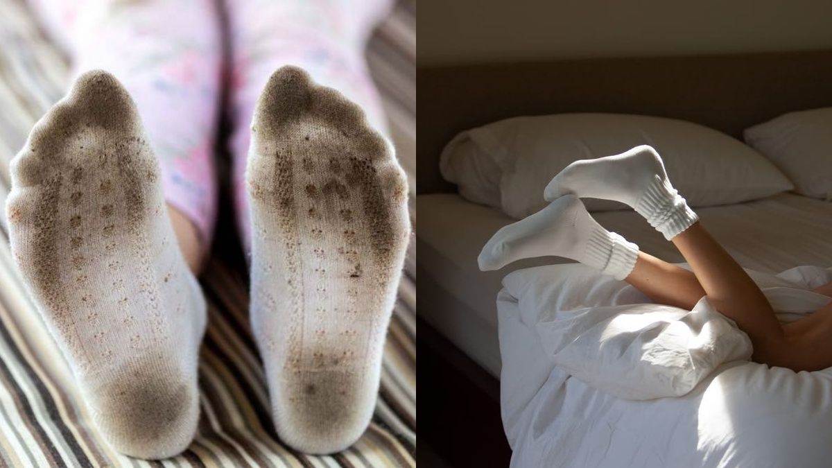 Секрет белых носков раскрыт