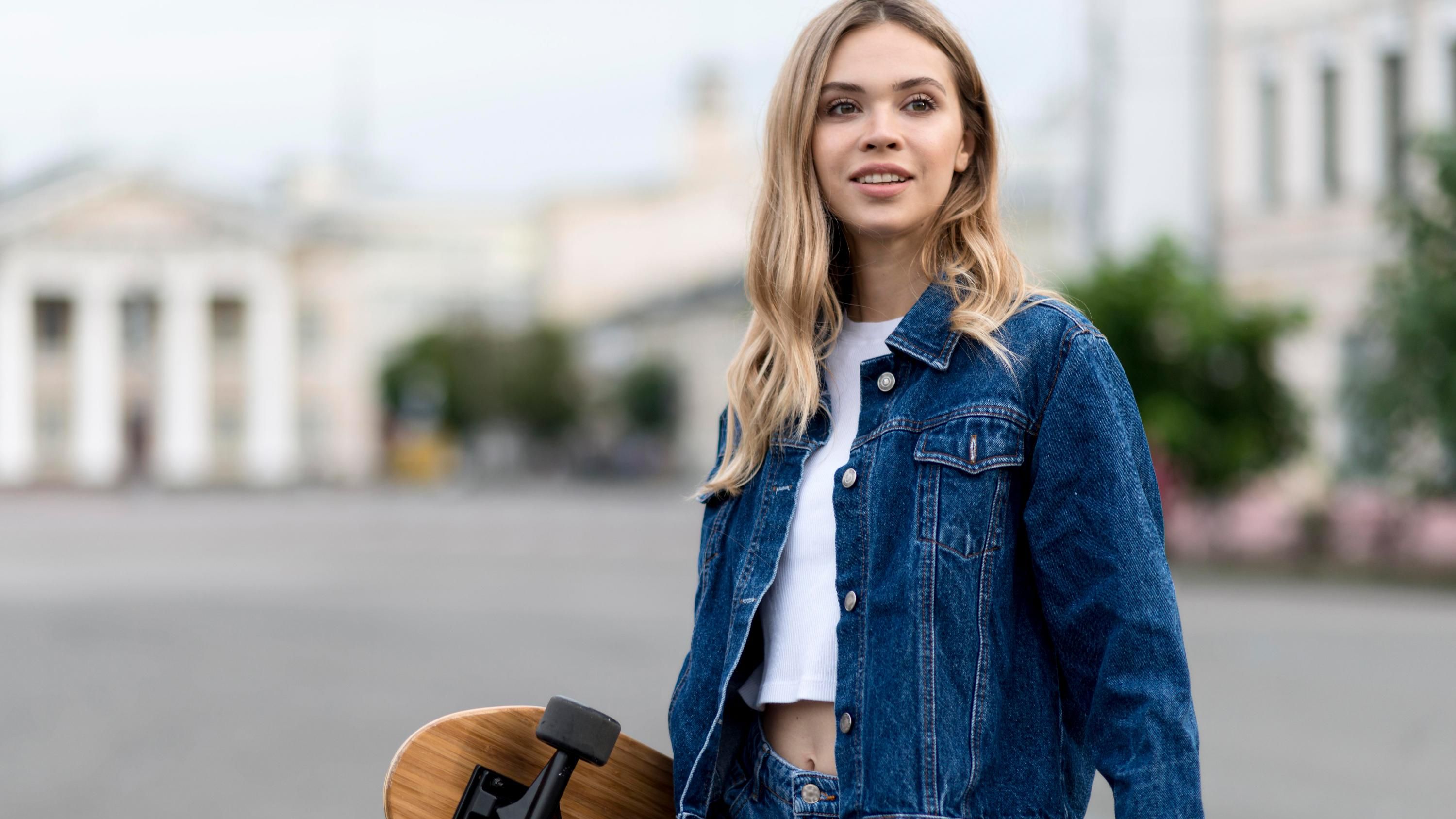 Стильні образи з джинсами палаццо